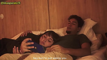 I'm sleepy stepbrother, let me lie on your legs, but