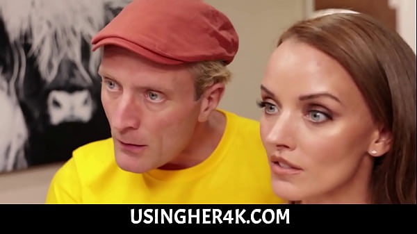 UsingHer4K - Freeuse Blonde With And Teen Stepdaughter Used Like