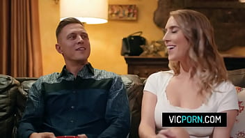 Hot milf wife Cadence Lux fucks with her husband college