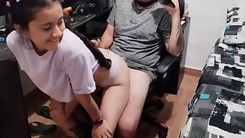 Homemade fuck with my stepsister while we were alone at