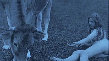 Vintage Babes With Pets