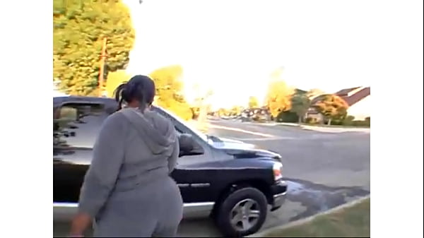 Ebony Milf jogging pickup