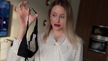 My Stepmom Jerked Off Her Panties and Let Me Fuck