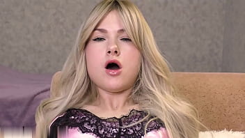 POV Sexy Girl Sensual Footjob before Bedtime - Cum on