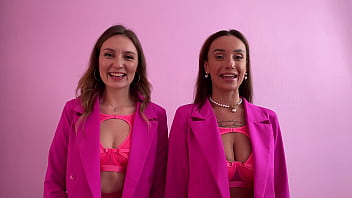 Hot threesome with barbies