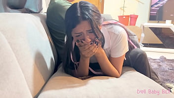 Spanking spoiled stepdaughter for failing all subjects