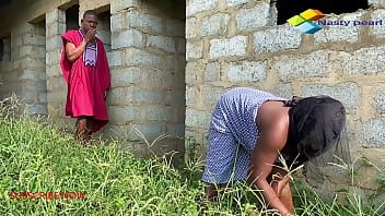 VILLAGE CHIEF FUCKS A WID0W IN AN UNCOMPLETED BUILDING. PLEASE