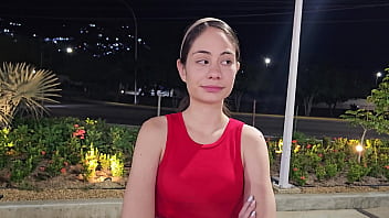 Beautiful girl left standing on the street and I offer