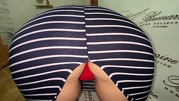 Big tight ass of an old MILF begs for anal