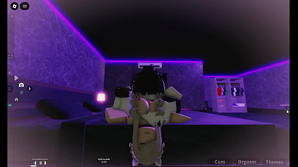 Fucking my first subscriber in a roblox condo
