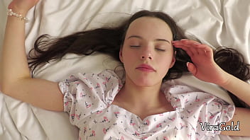 Deprivation Vaginal Virginity of 18yo Beautiful and First Anal with