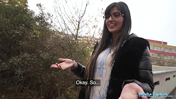 Public Agent Happy Pakistani woman fucks a stranger in the