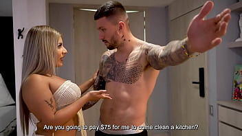 18 year old Colombian step-sister fucks her step brother's cuckold