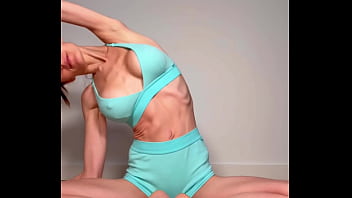 Yoga Orgasm BerryThrone Dildo Toy - BJ Riding Fucking POV