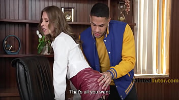 Student Blackmails Teacher  - Mike Ox, Anya Olsen