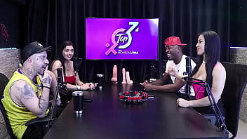 Jef&atilde;o, Karen Oliver, and Monica Lima, together! Have you ever