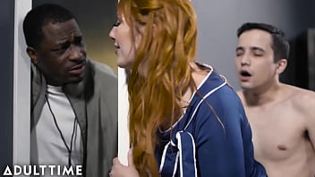 ADULT TIME - Lauren Phillips' Husband Nearly Catches Her Fucking