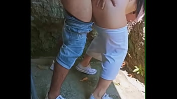 HAPPY NEW YEAR!! FIRST HORNY GUYS FUCKING BEHIND AN ABANDONED