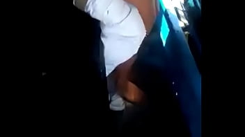 Pulling in a motorcycle taxi with a friend