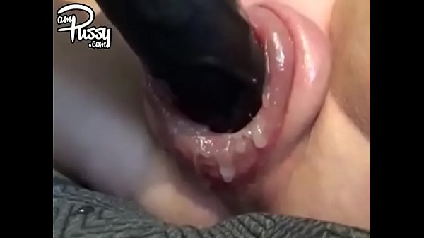 Crazy solo vid of a kinky chick with big swollen