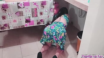 I record my beautiful stepdaughter cooking is very rich and