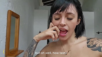 Petite Colombian Takes Her Stepsister's BBC Husband to Bed -