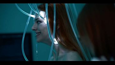 Mad Scientist Fucked By Her Lesbian Frankenstein Monster In Parasited