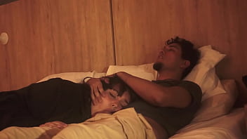 My stepbrother puts his penis in my mouth while we