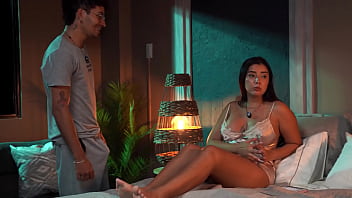 Stepson seeks to please his stepmother since her husband does