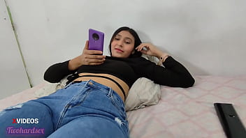 I invite my best friend over and she has a