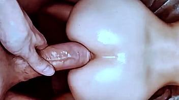 Anal sex amateur! The teacher breaks the ass of a