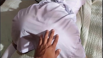 Fucking my stepbrother's girlfriend at his house while he's away,