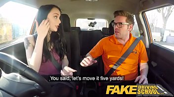 Fake Driving School Hard sex and creampie on 2nd lesson