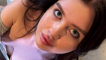 Super Hot Amazingly Beautiful Hot Brunette Babe gets a Dick