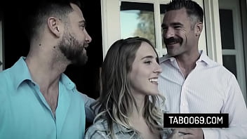 Sexy nympho Cadence Lux ends up fucking with a two