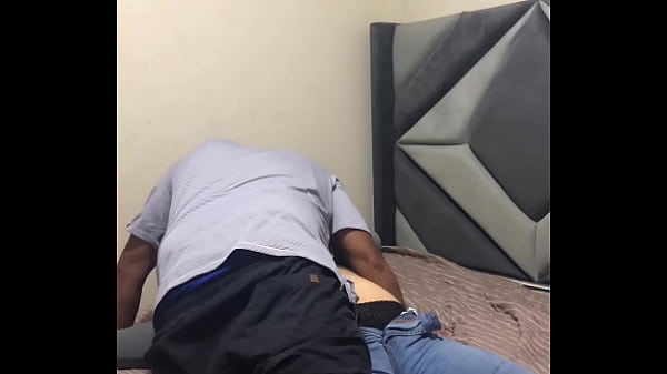 My friend's girlfriend lets me film her. She moans like