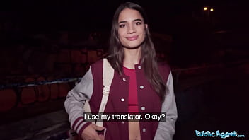 Public Agent Hot French Model is more than happy to