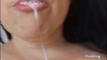 Couple is filmed in the dark squirting, they cum twice,