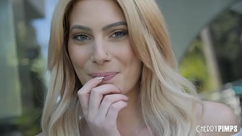 Skinny Natural Blonde Nella Jones Rides Cowgirl on Donnie Rock