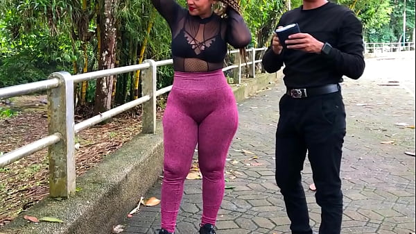 Hot Interview - Sexy Colombian BIG ASS and Thick BRUNETTE.