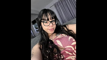 It leaked online, a nerdy college girl giving it to