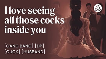 Bride Gets Fucked by 3 Men on Wedding Night &ndash;