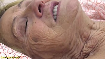 Sexy hairy 90 years old granny banged by her toyboy