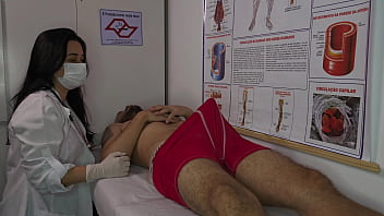 Nurse gets excited by patient's erection