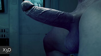 Thanos's Huge Cock Destroys Black Widow's Anus