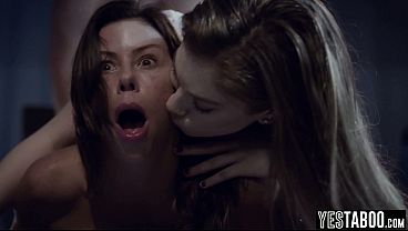 Big tits mature MILF patient has threesome with her young