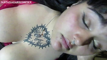 Pov: My stepsister giving me a good deep throat before