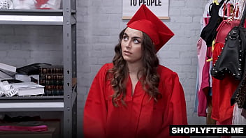 Shoplifter Selina Bentz willing to show the officer those extracurricular