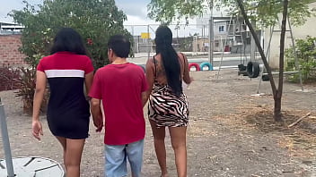 Sex in a public park, an old man and two