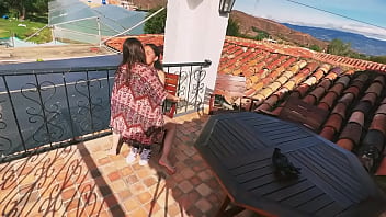 A whore sticks her tongue deep in me and makes